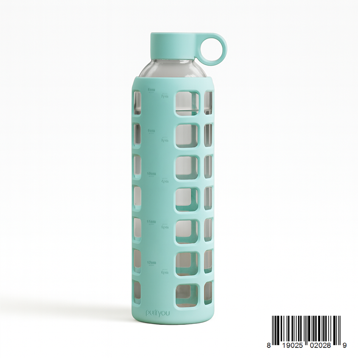 purifyou Glass Water Bottles – Reusable Leak-Resistant Hydration Bottles