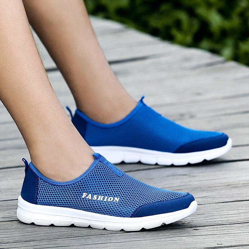 Short Product Title: Men’s Ultra-Lightweight Mesh Running Shoes