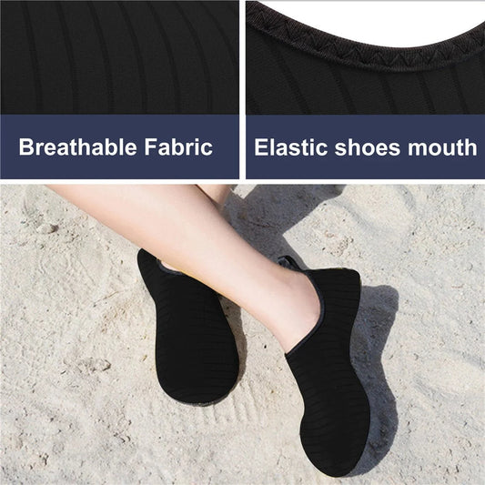 Unisex Aqua Shoes – Quick-Dry Barefoot Water Sports & Beach Footwear