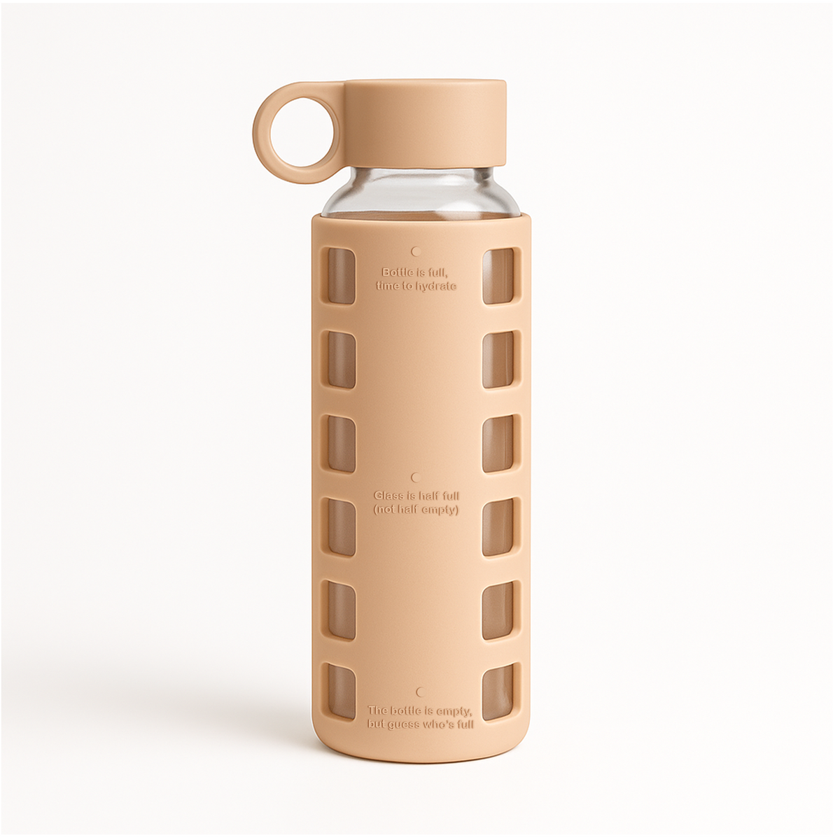 purifyou Glass Water Bottles – Reusable Leak-Resistant Hydration Bottles