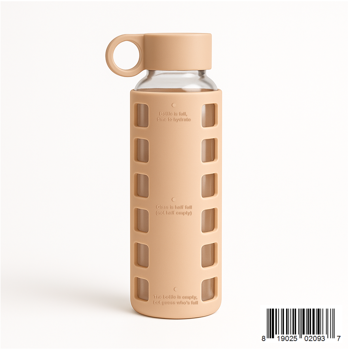 purifyou Glass Water Bottles – Reusable Leak-Resistant Hydration Bottles