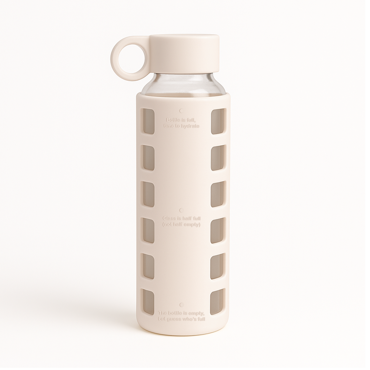 purifyou Glass Water Bottles – Reusable Leak-Resistant Hydration Bottles