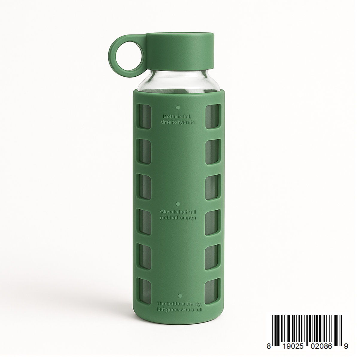 purifyou Glass Water Bottles – Reusable Leak-Resistant Hydration Bottles