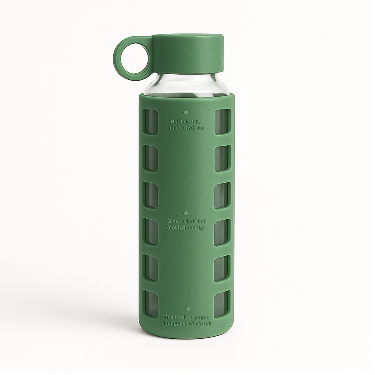 purifyou Glass Water Bottles – Reusable Leak-Resistant Hydration Bottles