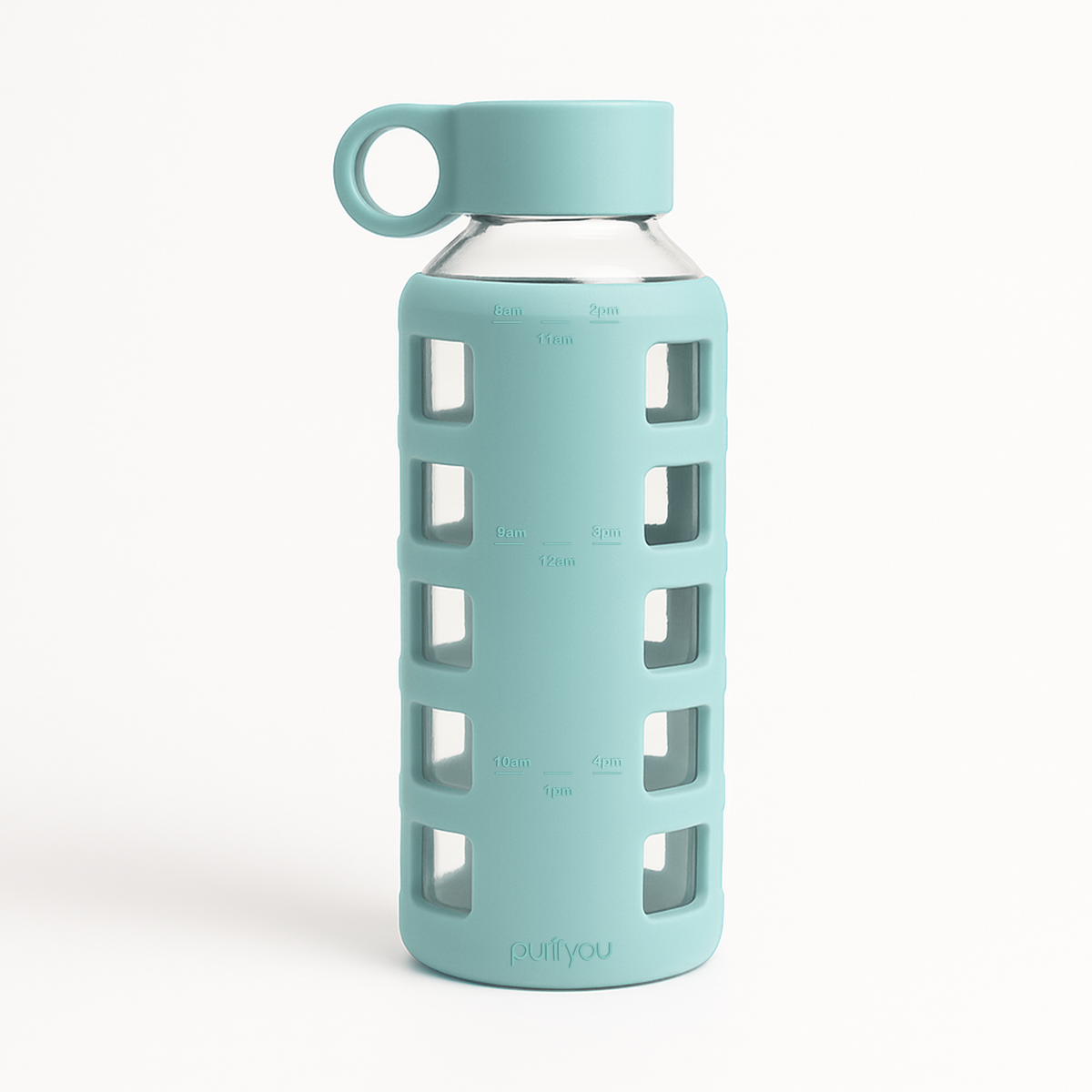 purifyou Glass Water Bottles – Reusable Leak-Resistant Hydration Bottles