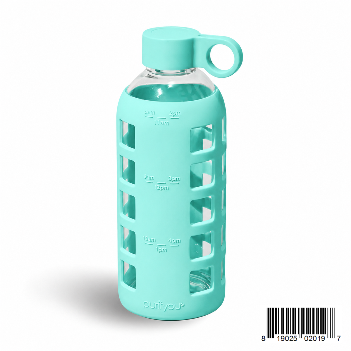 purifyou Glass Water Bottles – Reusable Leak-Resistant Hydration Bottles