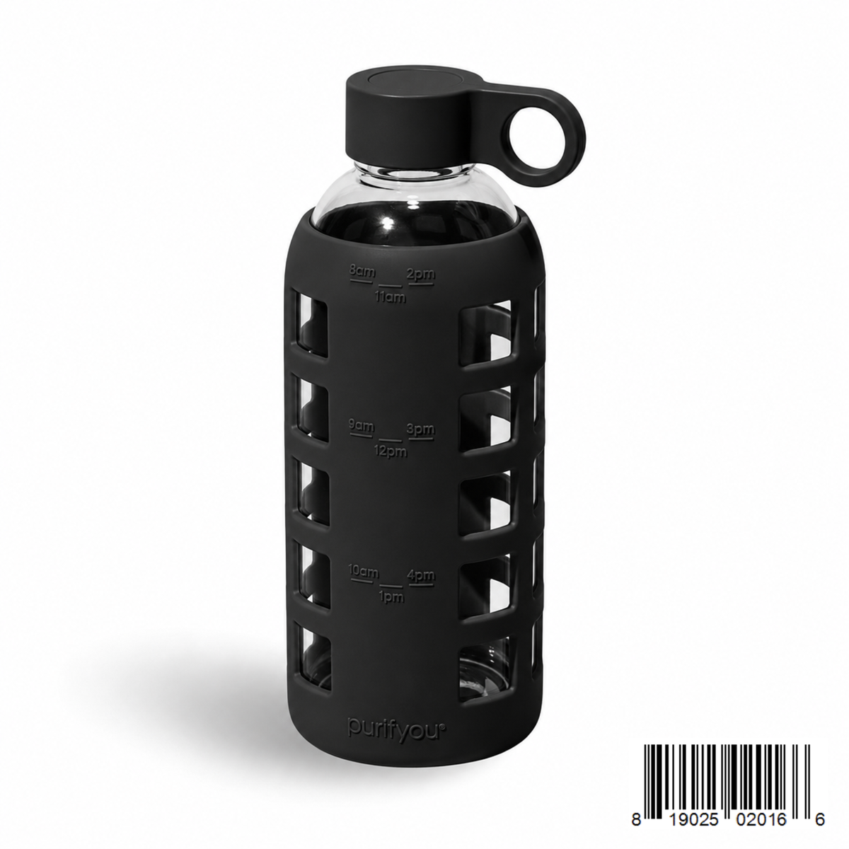 purifyou Glass Water Bottles – Reusable Leak-Resistant Hydration Bottles