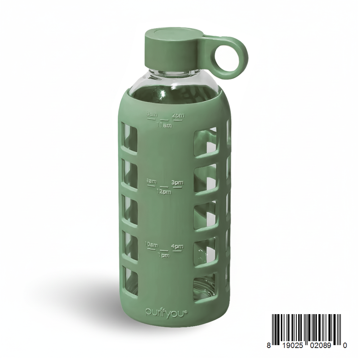 purifyou Glass Water Bottles – Reusable Leak-Resistant Hydration Bottles