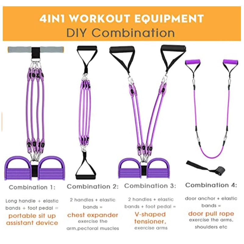 Multifunction Fitness Pedal Exerciser