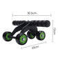 Four-Wheel Ab Roller – Home Abdominal & Core Workout Equipment