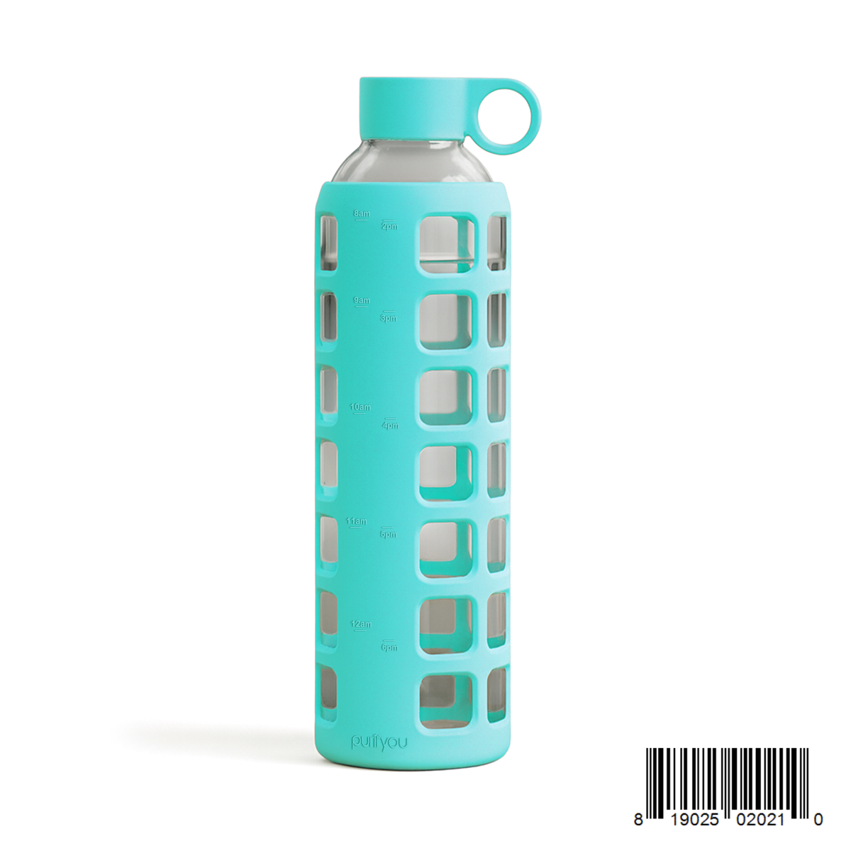 purifyou Glass Water Bottles – Reusable Leak-Resistant Hydration Bottles
