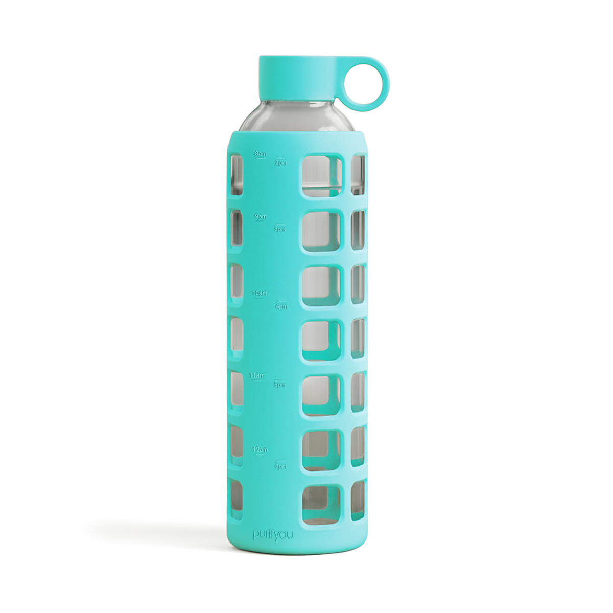 purifyou Glass Water Bottles – Reusable Leak-Resistant Hydration Bottles