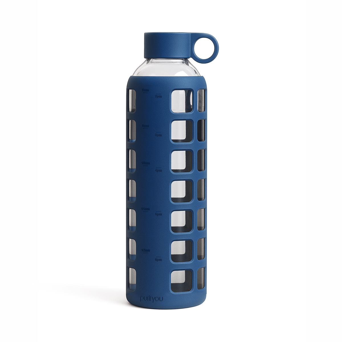 purifyou Glass Water Bottles – Reusable Leak-Resistant Hydration Bottles