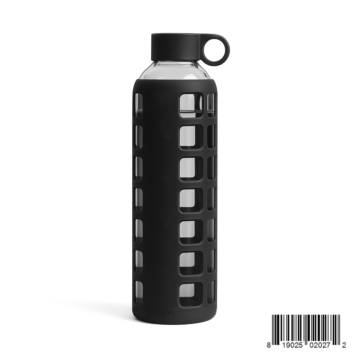 purifyou Glass Water Bottles – Reusable Leak-Resistant Hydration Bottles