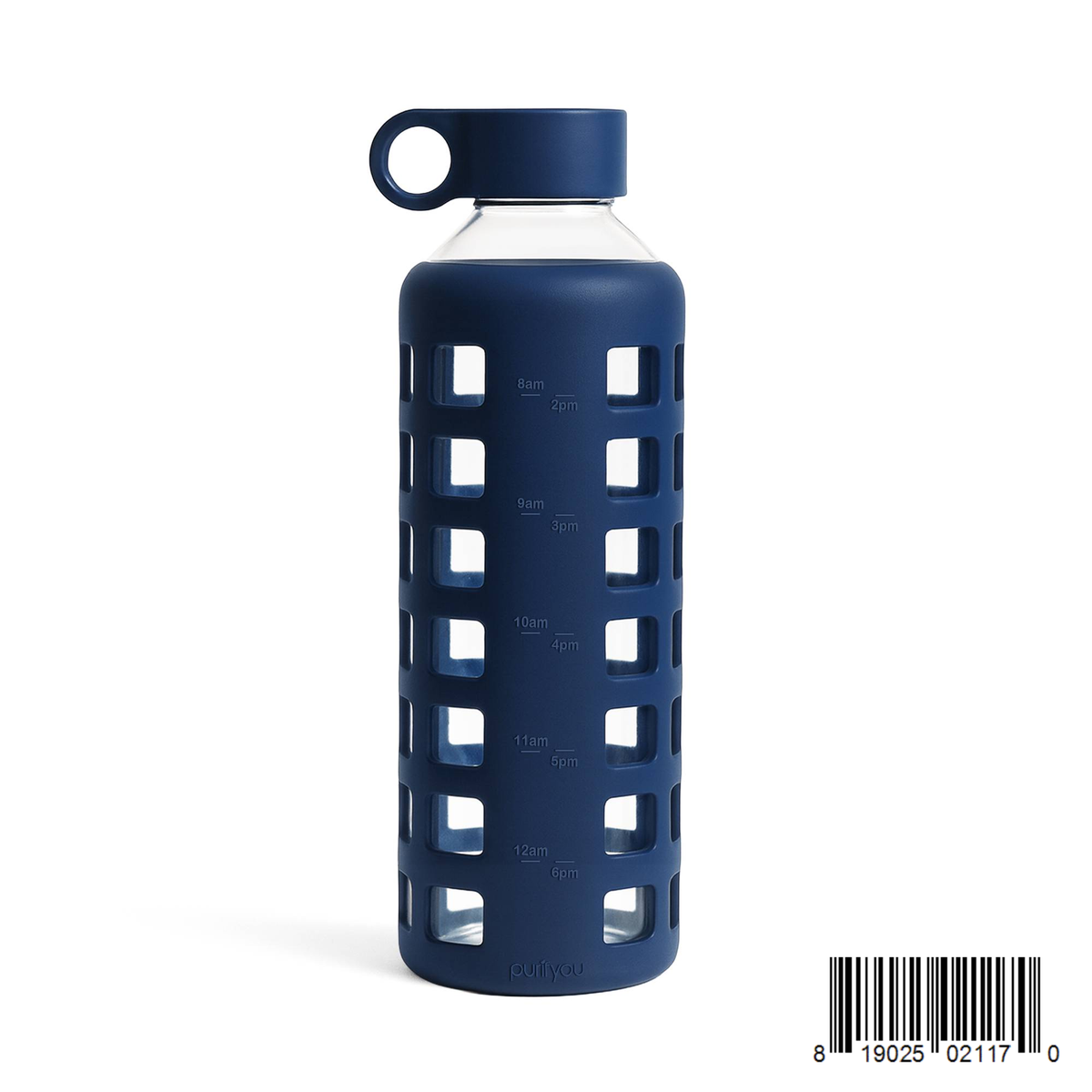 purifyou Glass Water Bottles – Reusable Leak-Resistant Hydration Bottles