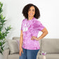 Paw Print Boysenberry Tie-Dye T-Shirt