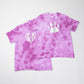 Paw Print Boysenberry Tie-Dye T-Shirt