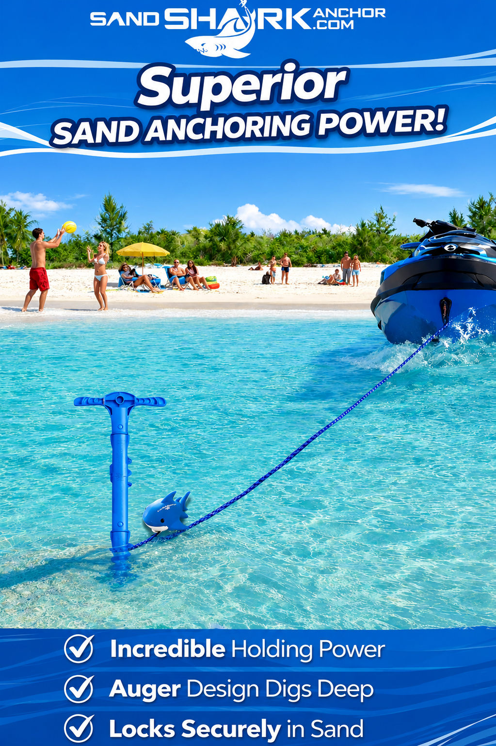 Sport Anchor – Secure Anchor for Outdoor & Sports Equipment