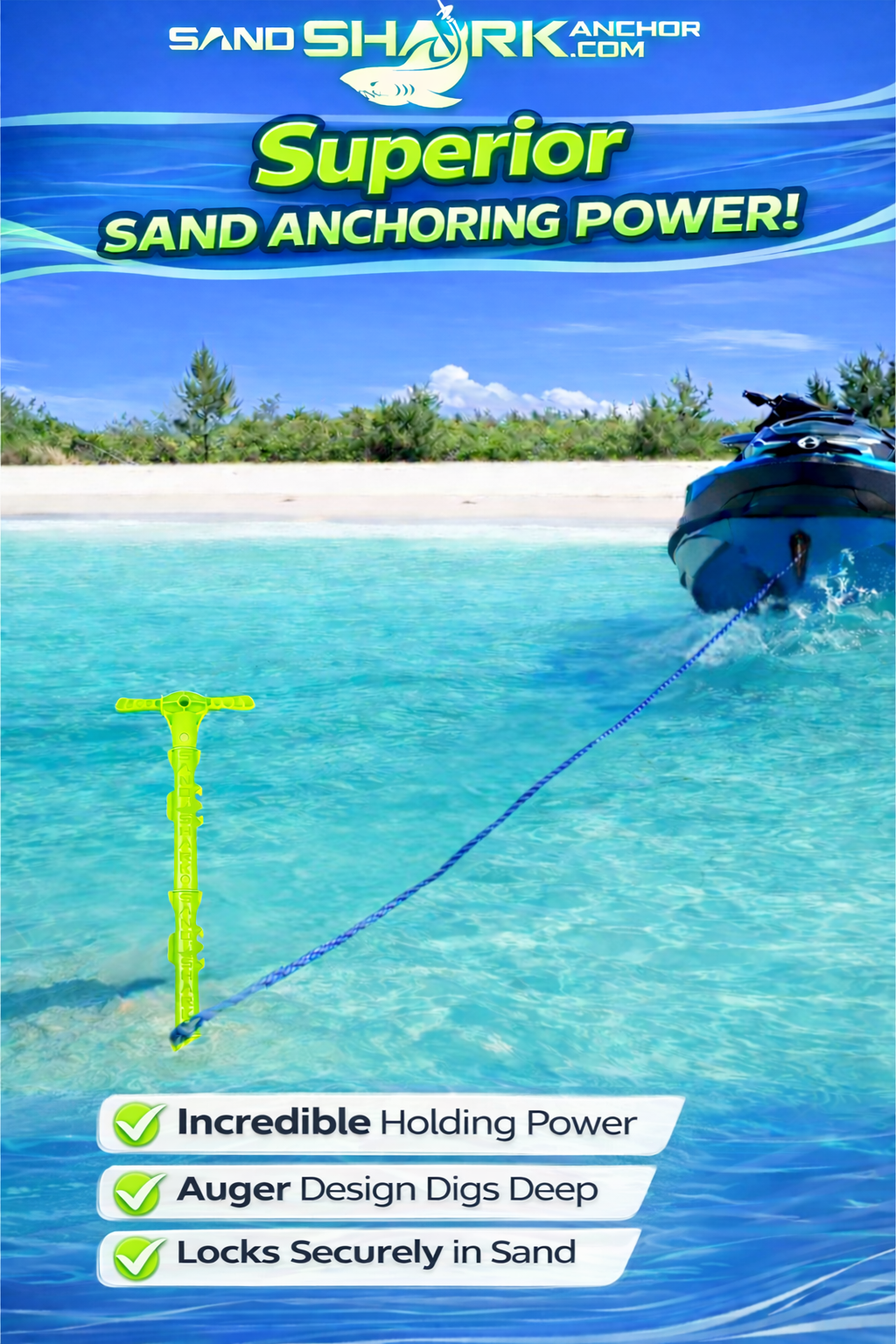 Sport Anchor – Secure Anchor for Outdoor & Sports Equipment