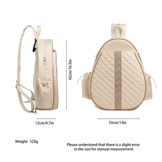 Multifunctional Tennis Racket Bag – Lightweight Waterproof Crossbody Backpack