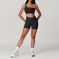 Women's Tracksuit Push-Up Workout Sportswear Tights Short Activewear