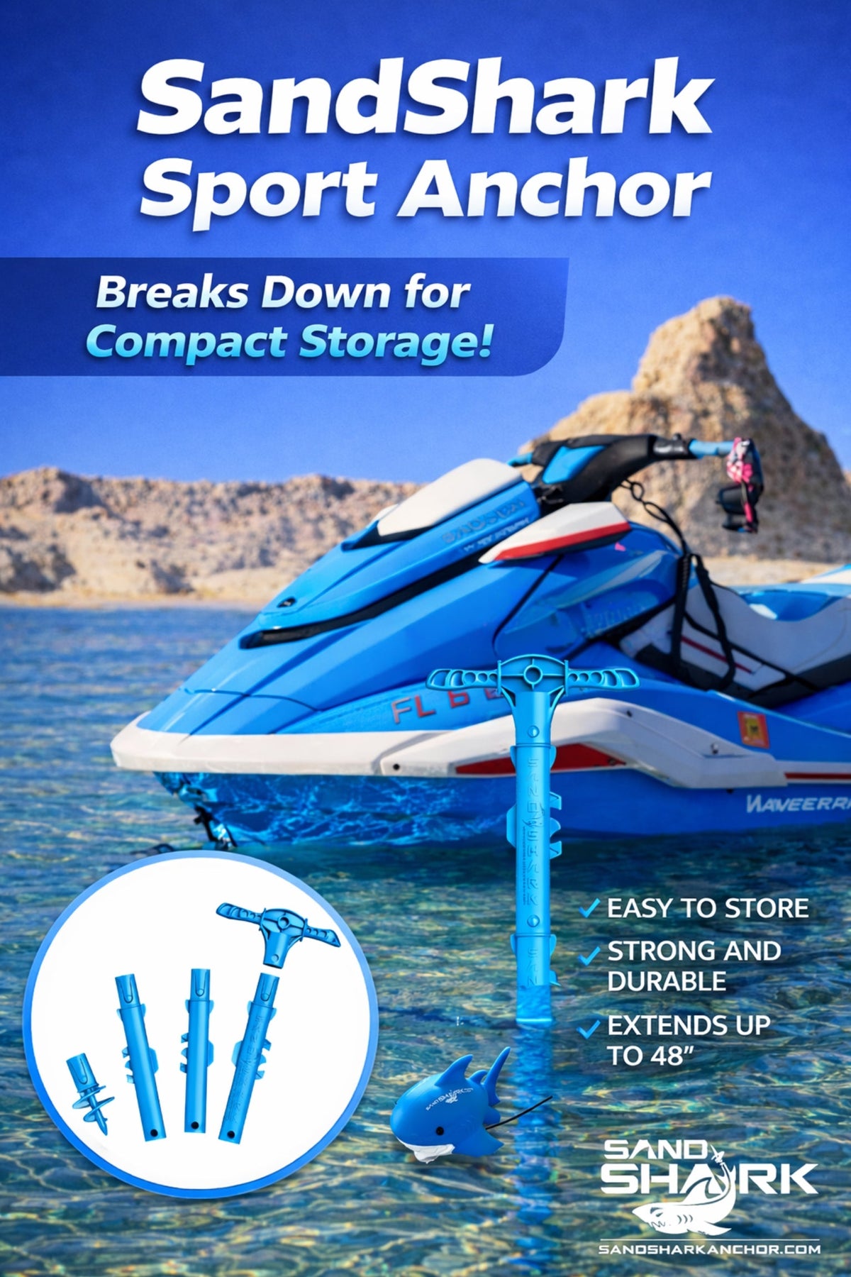 Sport Anchor – Secure Anchor for Outdoor & Sports Equipment