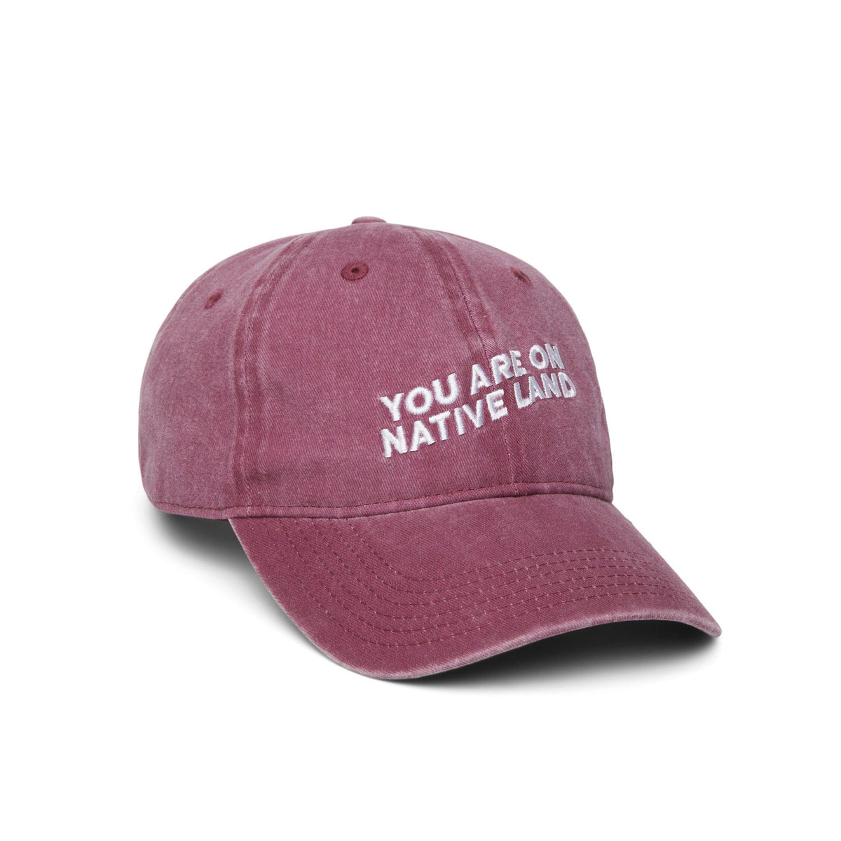 'YOU ARE ON NATIVE LAND' ORGANIC CAP
