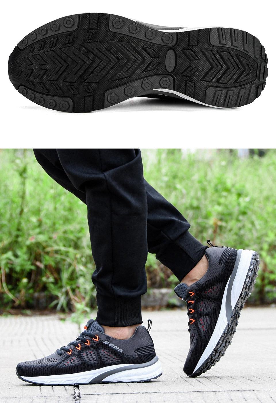 Men’s Lightweight Mesh Running Sneakers