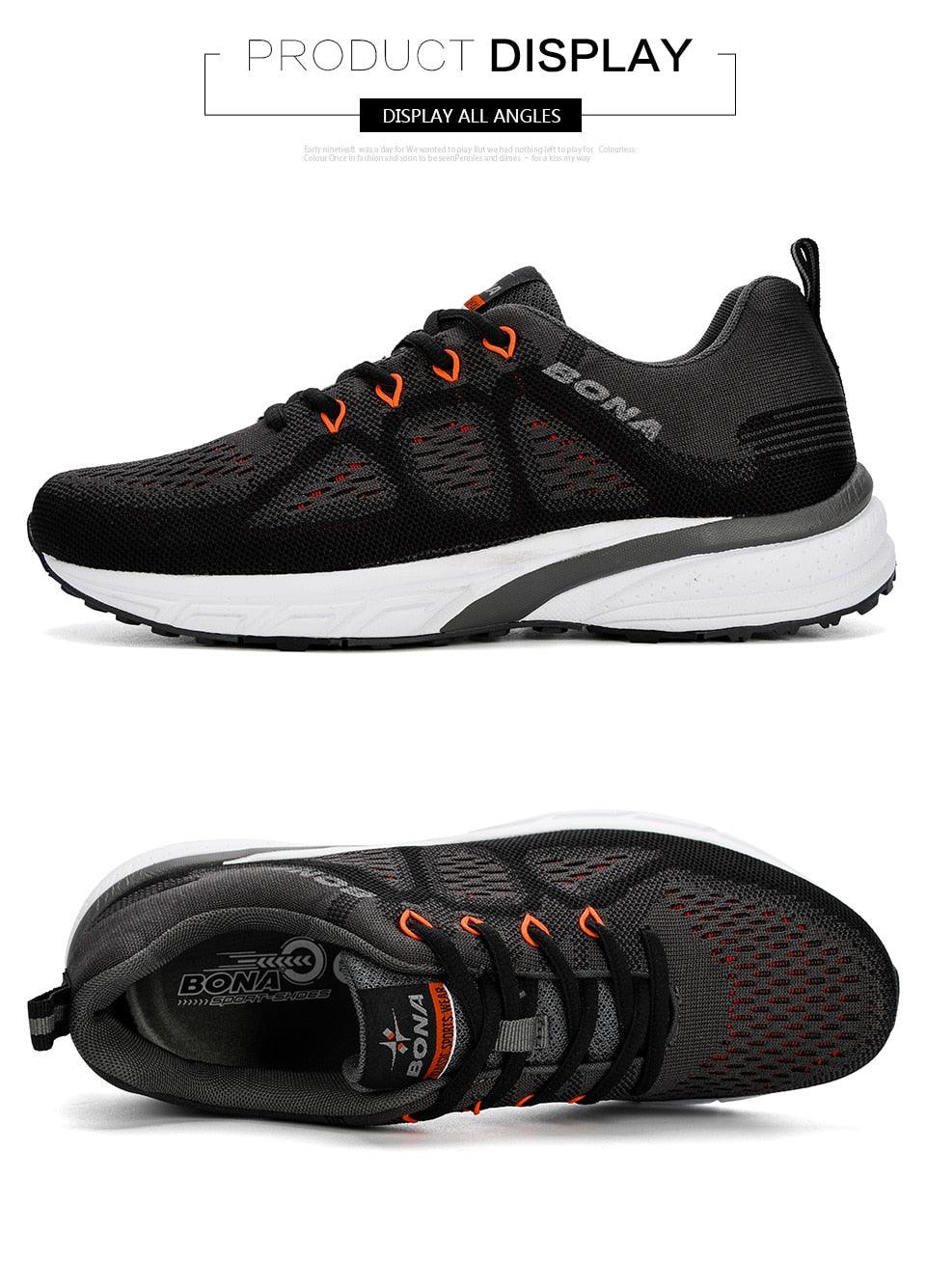 Men’s Lightweight Mesh Running Sneakers