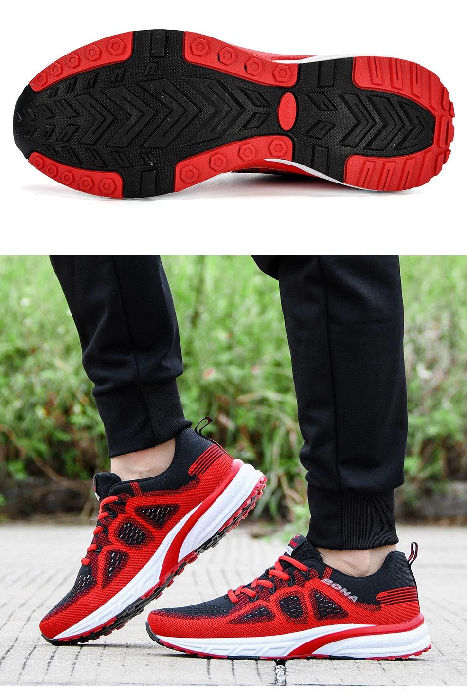 Men’s Lightweight Mesh Running Sneakers