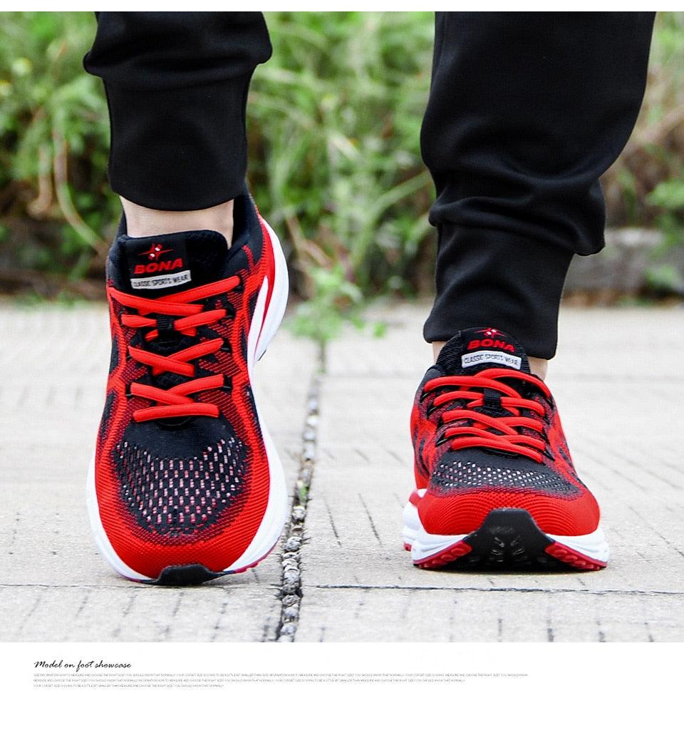 Men’s Lightweight Mesh Running Sneakers