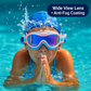 Kids Swim Goggles with Anti-Fog and UV Protection