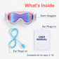 Kids Swim Goggles with Anti-Fog and UV Protection