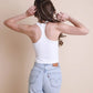 High Neck Racerback Brami