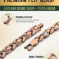 Women’s Ultra Strength Pure Copper Magnetic Bracelet (Crystal XO)