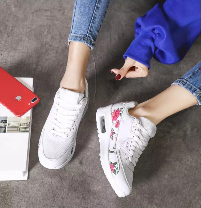Women’s Red Platform Sneakers