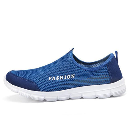 Short Product Title: Men’s Ultra-Lightweight Mesh Running Shoes