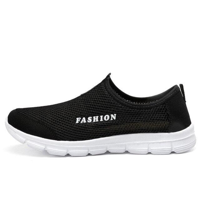 Short Product Title: Men’s Ultra-Lightweight Mesh Running Shoes