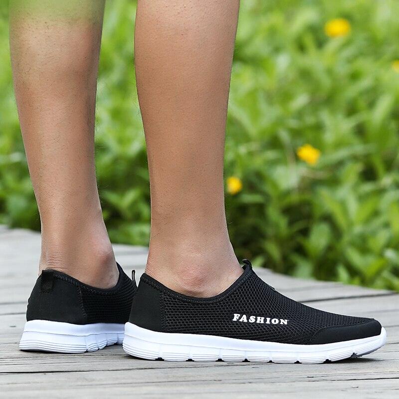 Short Product Title: Men’s Ultra-Lightweight Mesh Running Shoes