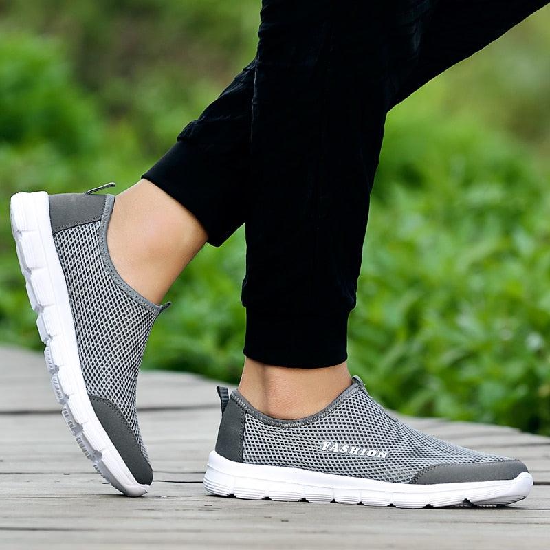 Short Product Title: Men’s Ultra-Lightweight Mesh Running Shoes