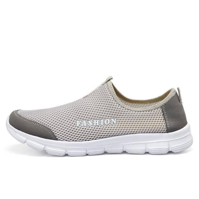 Short Product Title: Men’s Ultra-Lightweight Mesh Running Shoes